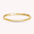14K Solid Gold Diamond Tennis Bracelet